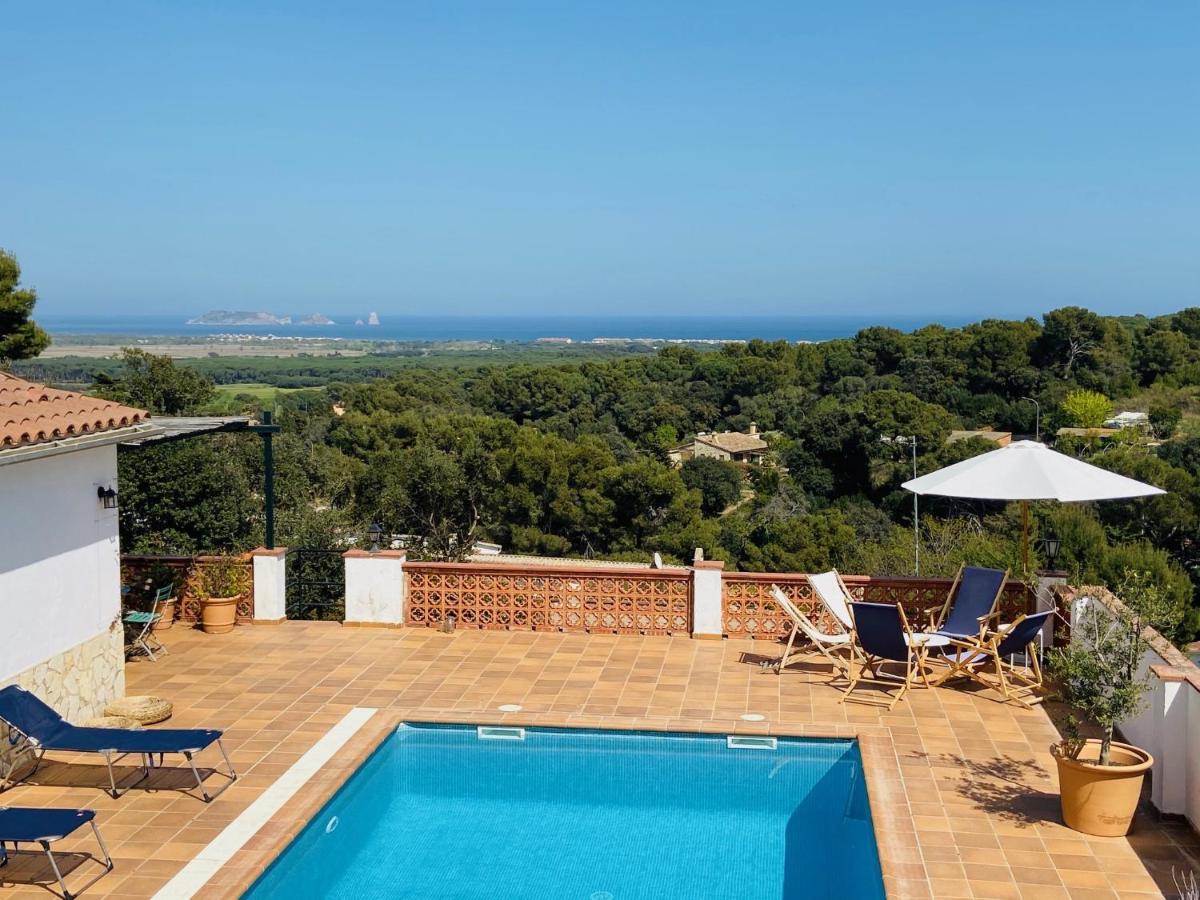Jolie Villa Vue Mer - 100Km Au Nord De Barcelone - Палс Екстериор снимка